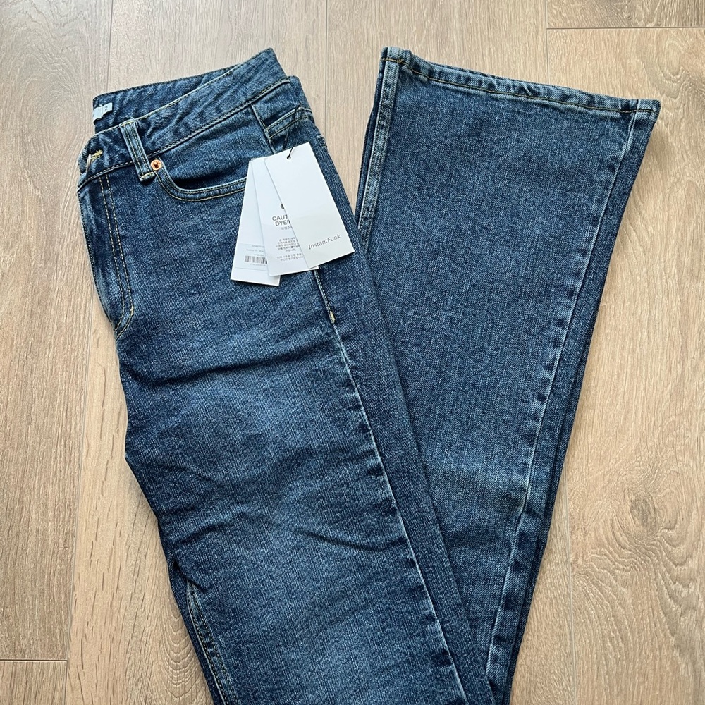 Instantfunk Korean Bootcut Jeans
